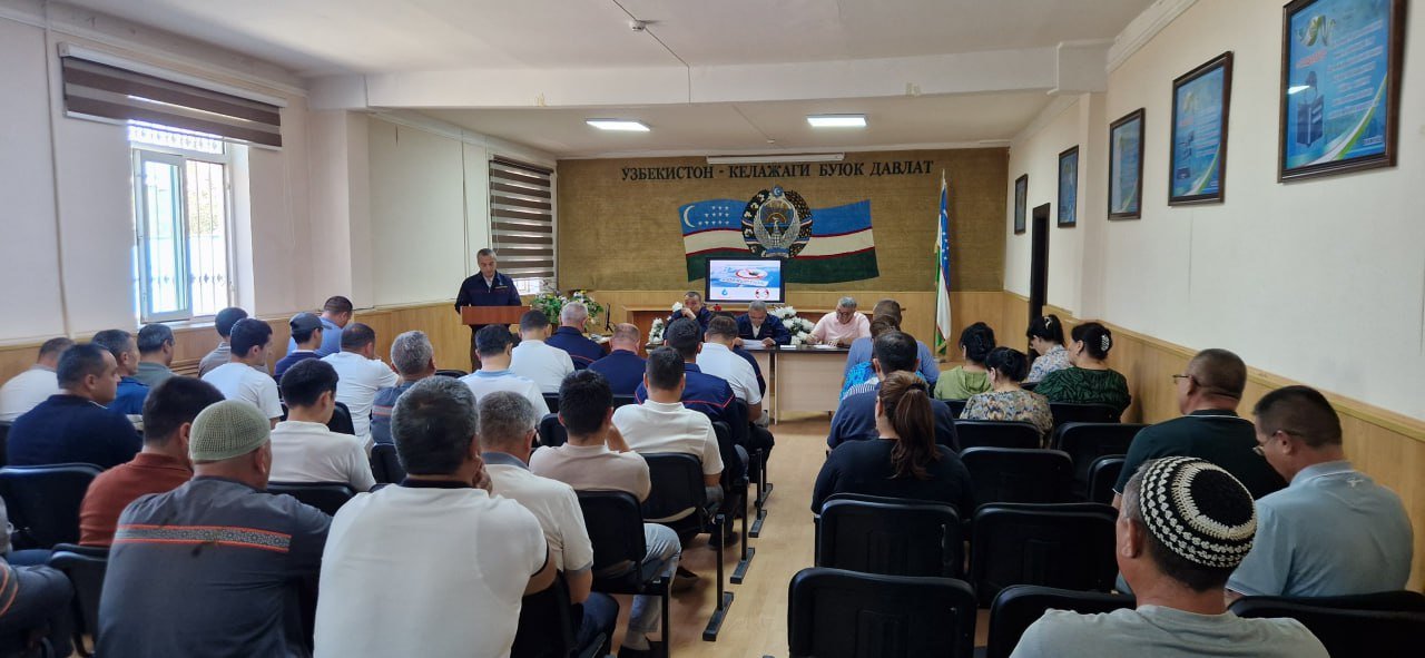 Жорий йилнинг 26 июнь куни жамият марказий биносида жамиятда меҳнат фаолиятини олиб бораётган ишчи-ходимлар иштирокида "Коррупцияга қарши курашиш Сиёсатининг талаблари ва унинг самарадорлигини таъминлаш чоралари" мавзусида ўқув-семинар ташкил этилди